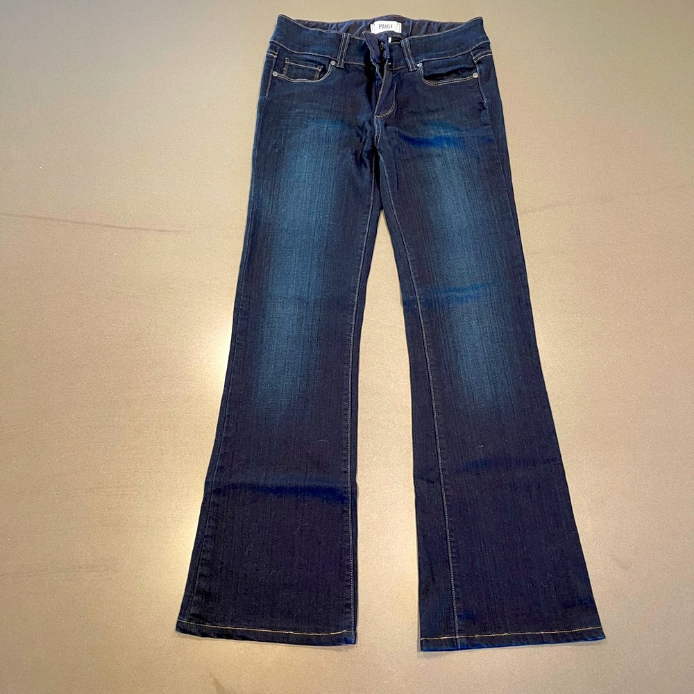 Joe Jean’s boot cut denim.